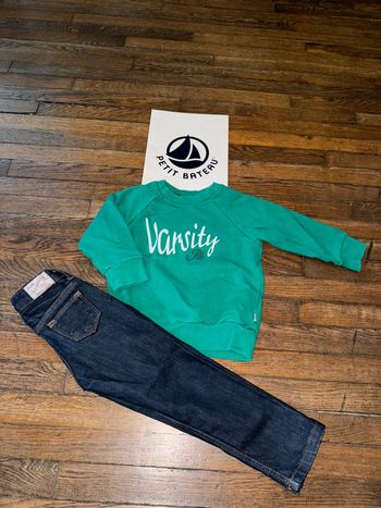 Ensemble petit bateau 3 ans