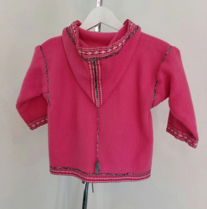 Veste polaire douce à capuche 8 ans - photo numéro 3