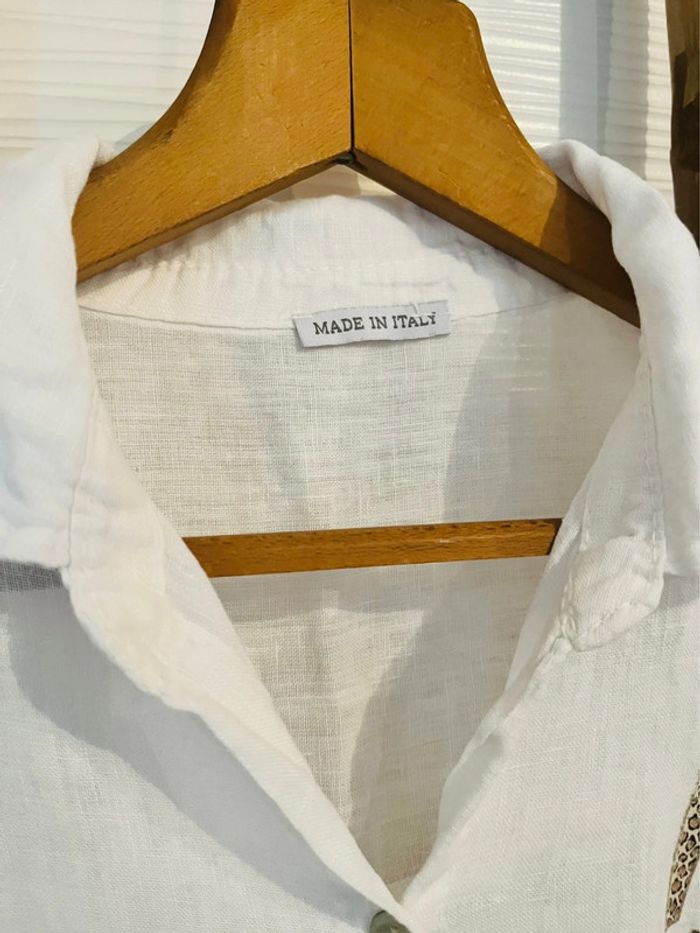 Chemise en lin neuve - taille unique - photo numéro 4