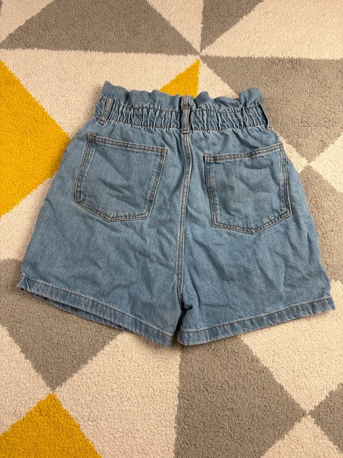 Short en jean Denim Co | Bleu jean | Taille 14 ans - photo numéro 3