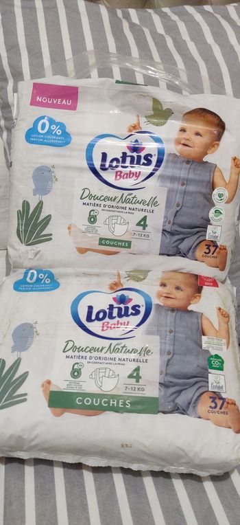 Couche Lotus taille 4