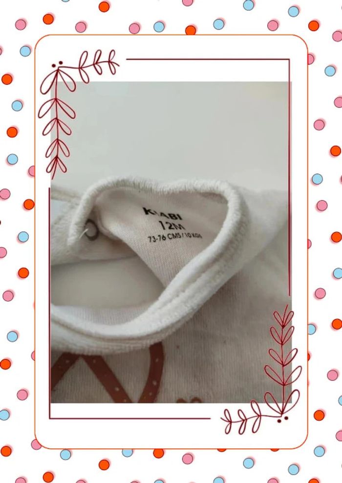 Pyjama 12 mois - photo numéro 3