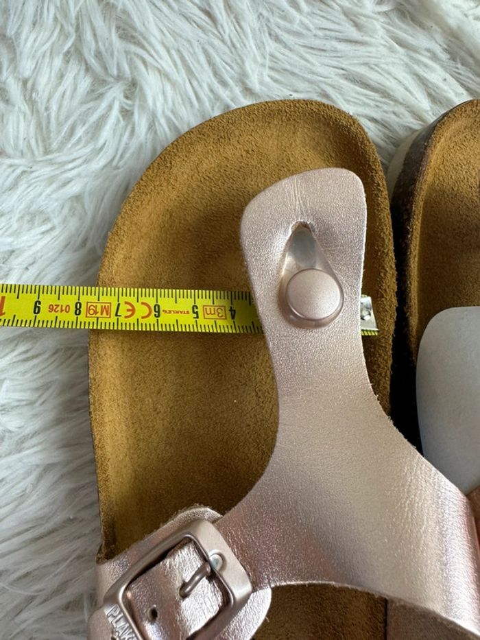 Paire de tong or rose Plakton taille 33 - photo numéro 6