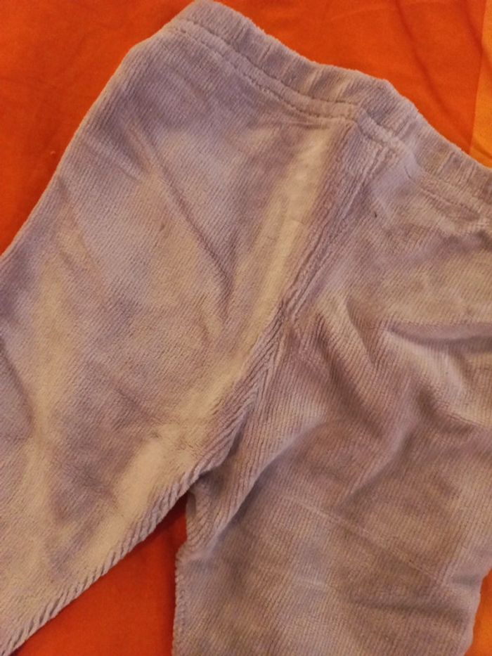 Joli bas mixte type velours doux gris souris 6 mois - photo numéro 3