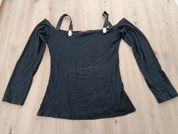 Tee-shirt épaules nues