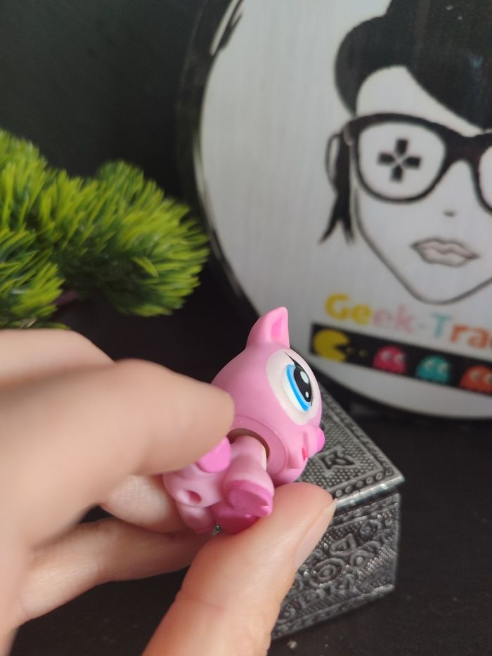 lps00782 My Littlest Petshop Pet Shop LPS Hasbro Cochon Pig 1548 - photo numéro 6