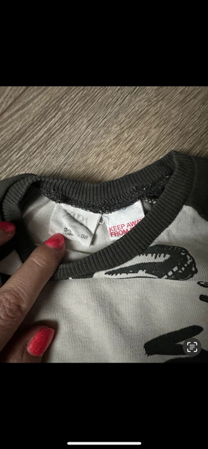 T-shirt ML Zara 2/3 ans - photo numéro 3