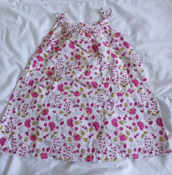 Robe tunique fleurie 6 mois 