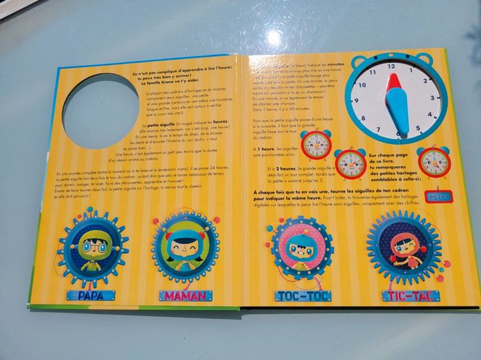 Mes premiers apprentissages Gründ : Quelle heure est-il? 🕰 48 - photo numéro 3