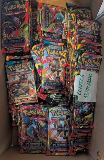 Booster ME1 Pokémon : pas trié.