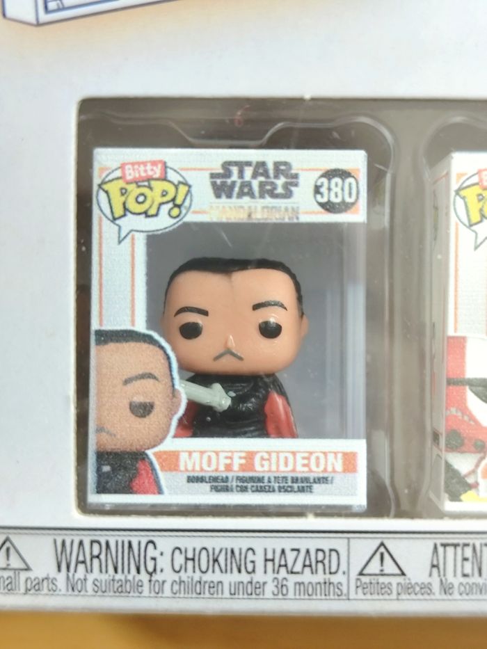 Boîte 4 Bitty Pop! - Star Wars (Moff Gideon, Stormtrooper, Dark Trooper) - photo numéro 2