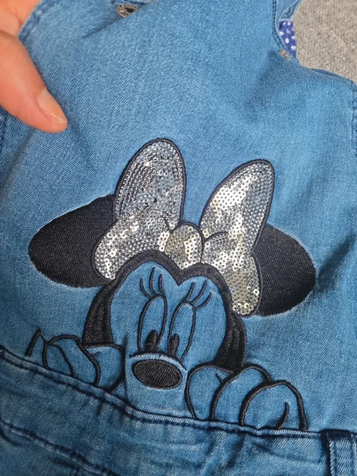 Short Salopette Minnie strass - photo numéro 4