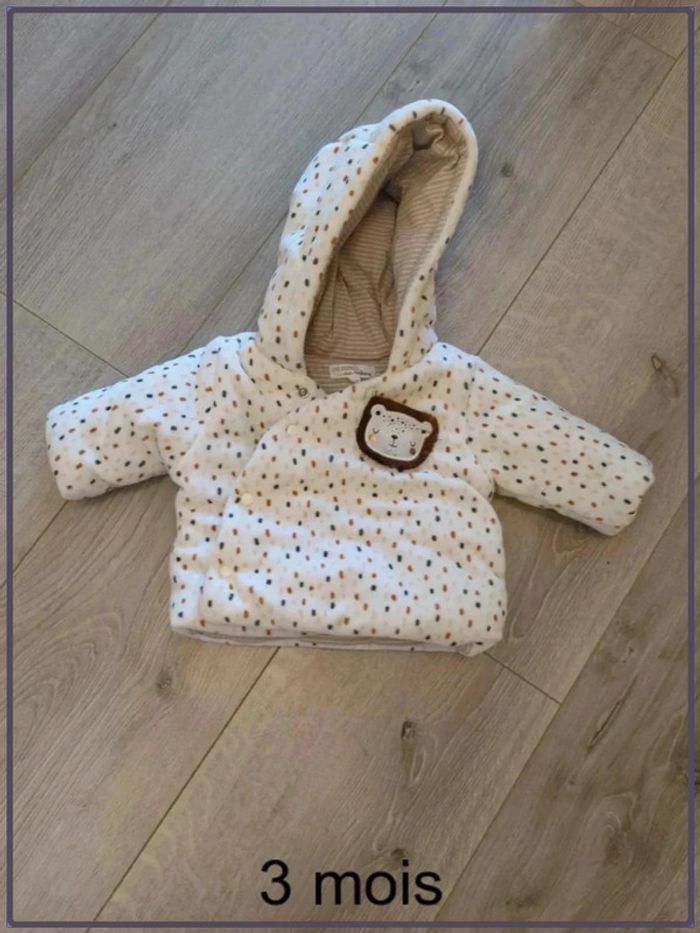 Blouson chaud 3 mois