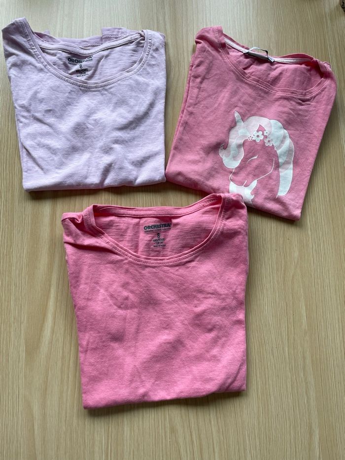 Lot 3 t-shirt 8 ans