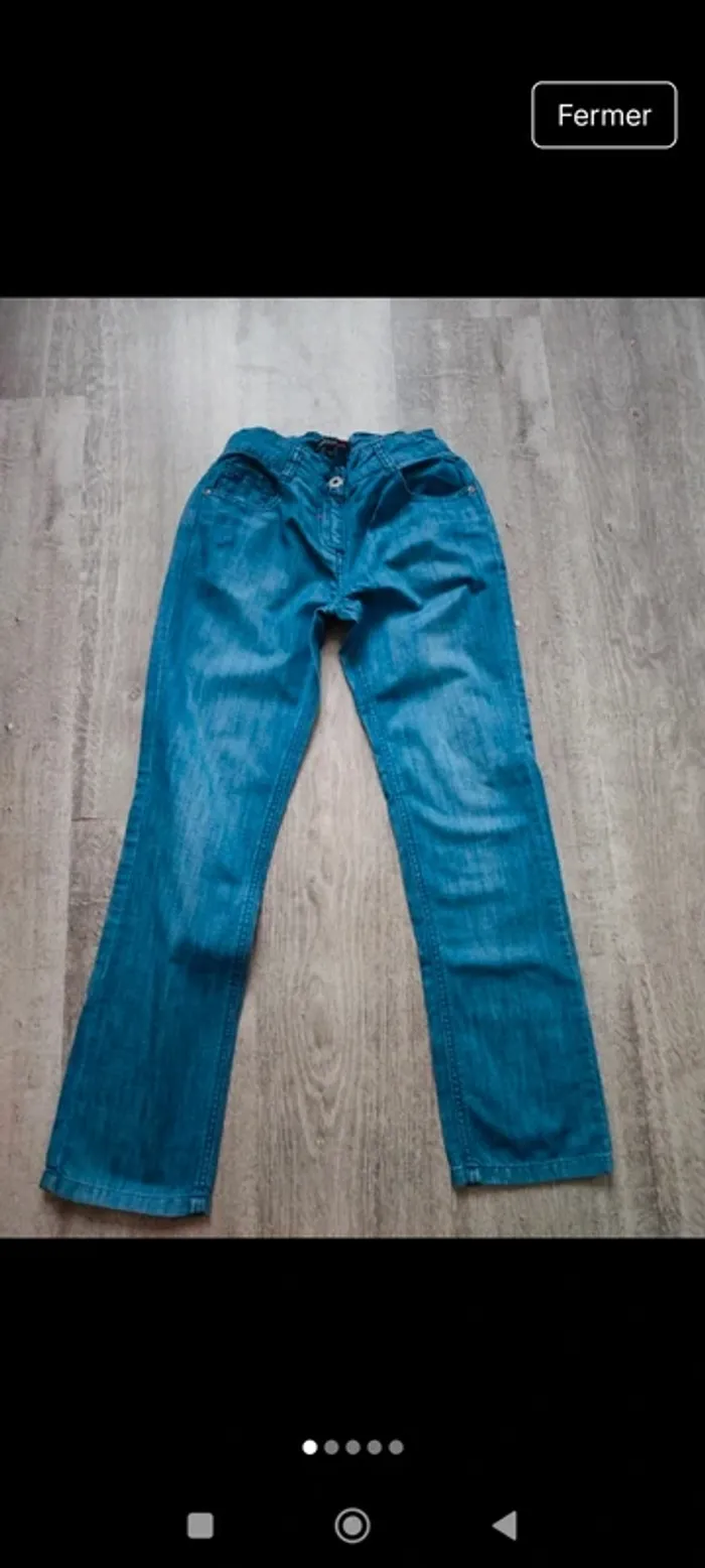 Jeans pantalon enfant fille taille 12 ans