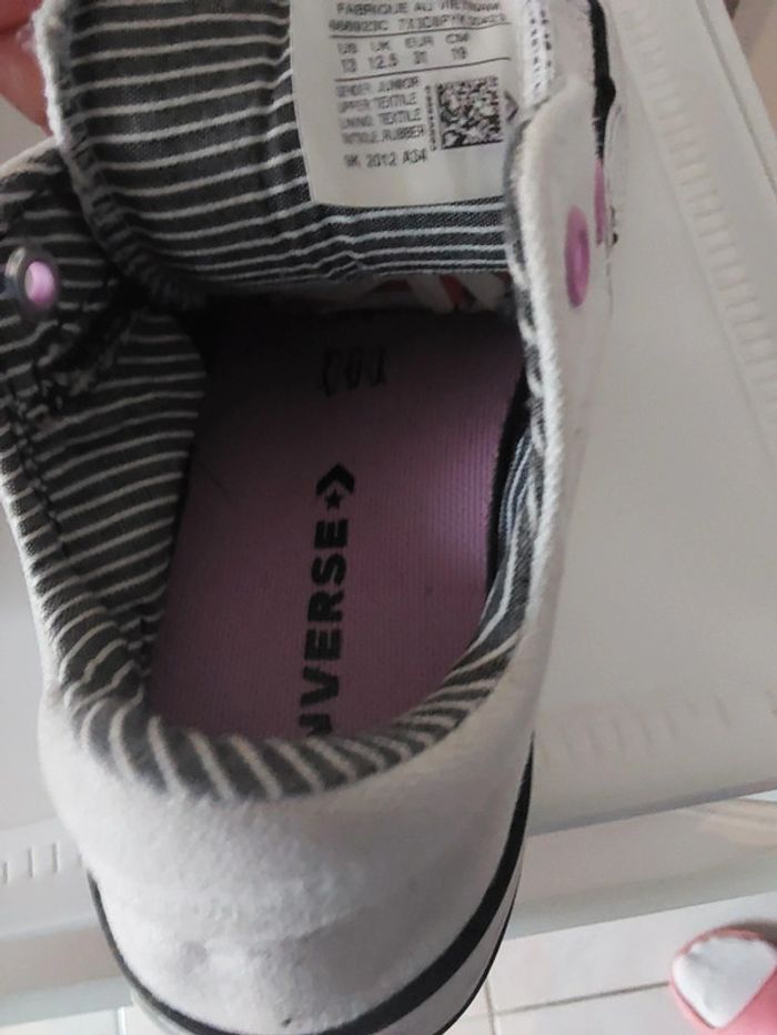 Basket converse fille pointure 31 - photo numéro 7