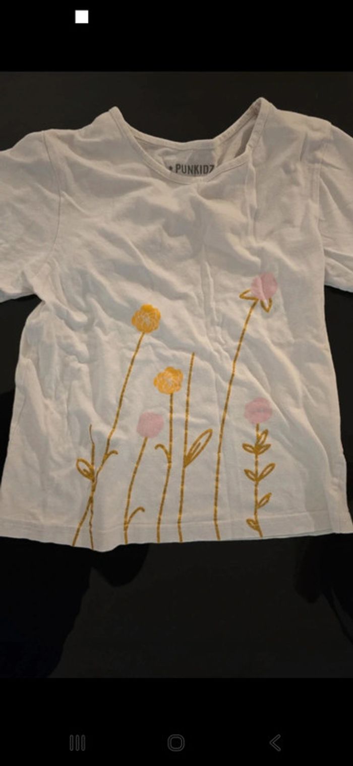 Lot 6 t-shirts fille 10 ans Disney Punkidz Okaidi Kiabi NKY - photo numéro 2