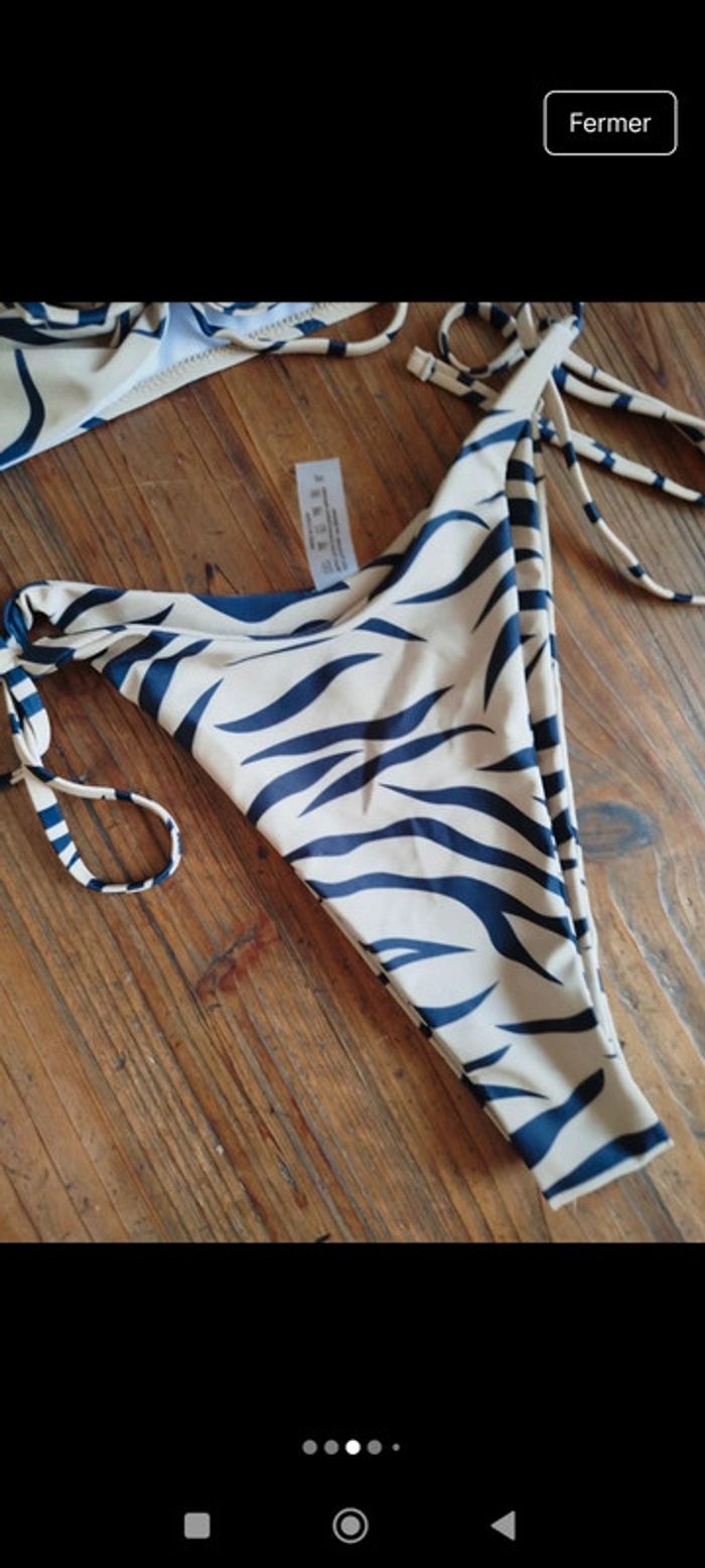 Ensemble 2 pièces maillot de bain XL  femme neuf - photo numéro 3