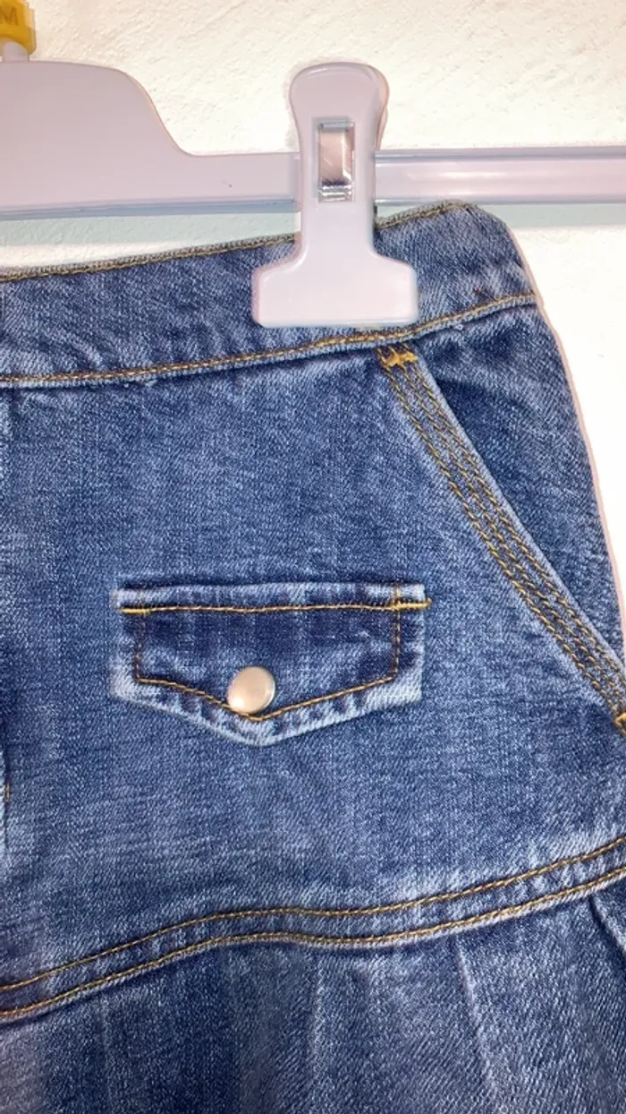 Jupe d’été en jeans fille - photo numéro 9