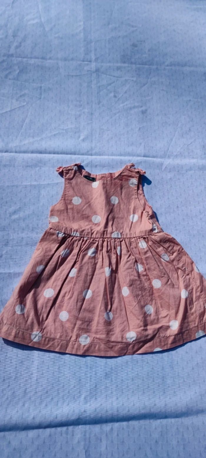 Robe à pois 9 mois