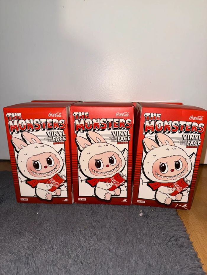 Set complet The monsters Labubu Vinyl Face Coca cola Pop Mart(Whole set)