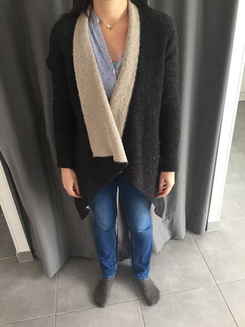 Gilet doux et chaud