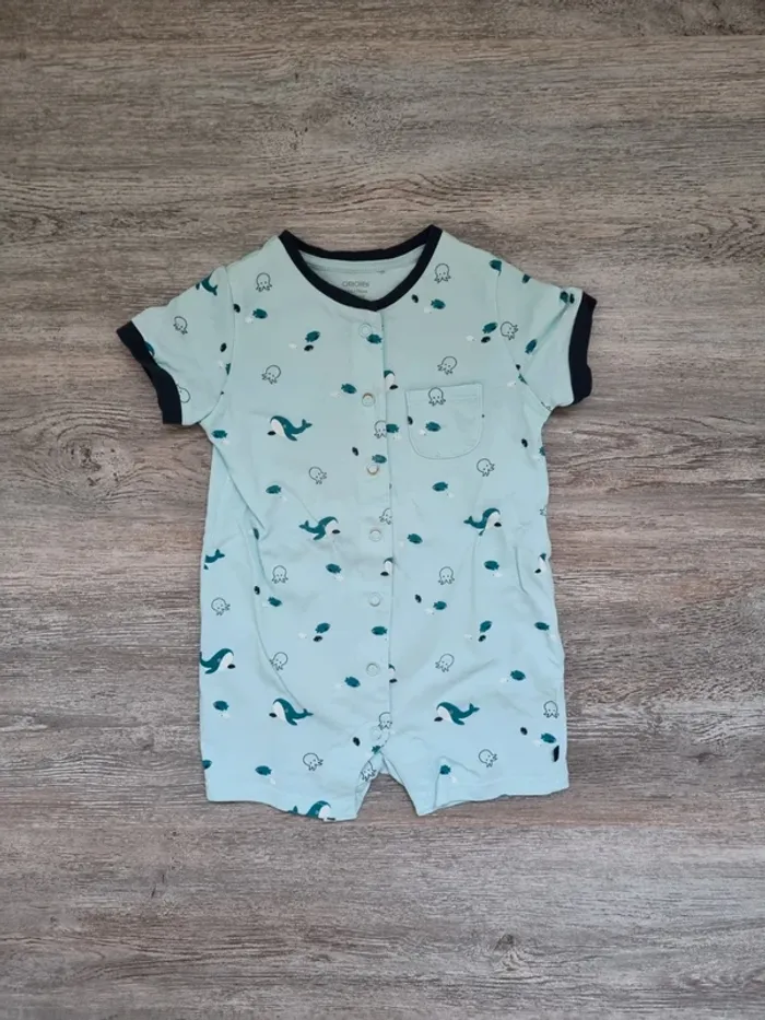 Combi short - 12 mois