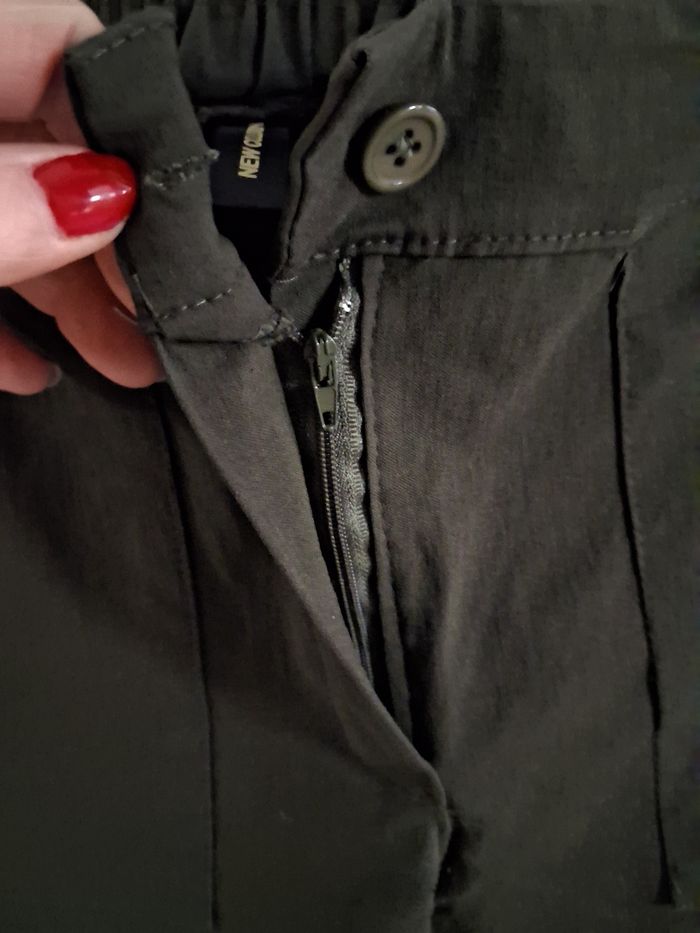 Pantalon femme kaki moulant - photo numéro 5