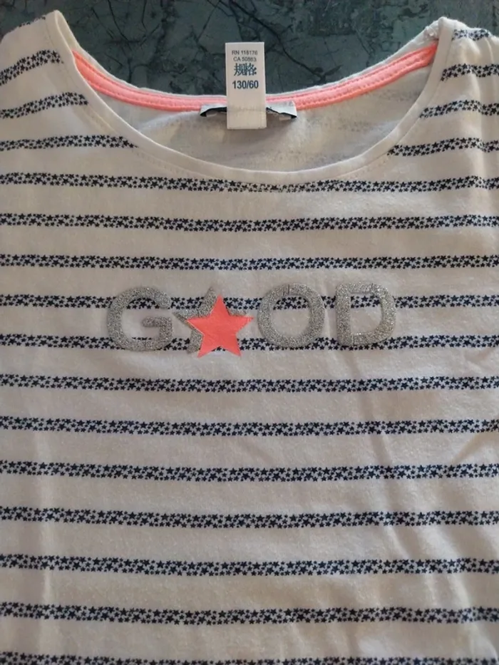 T-shirt manche courte 8 ans - photo numéro 3