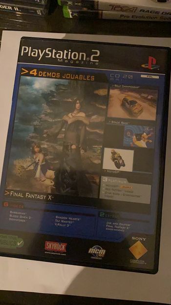 démo ps2 Sony