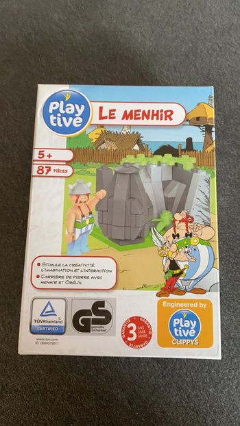 Le menhir et obelix type lego