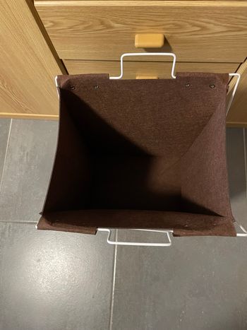 Panier à ligne pliable