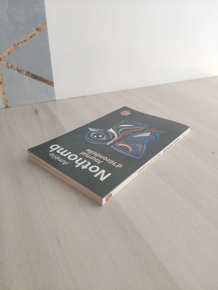 Livre poche journal hirondelle Nothomb - photo numéro 4