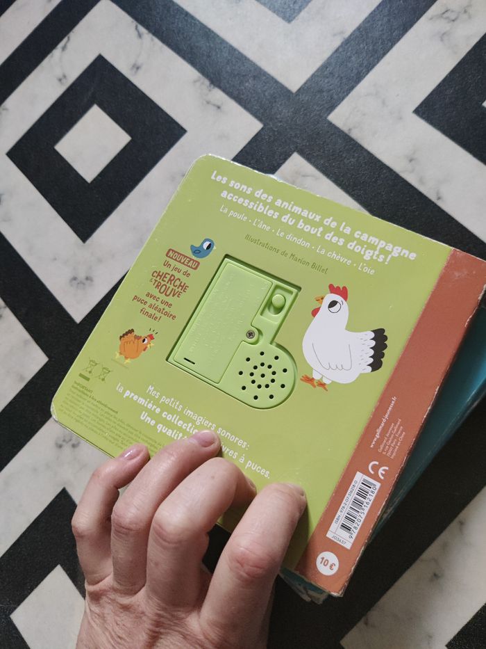 Lot de 3 livres cartonnés sonores Gallimard Jeunesse - photo numéro 4