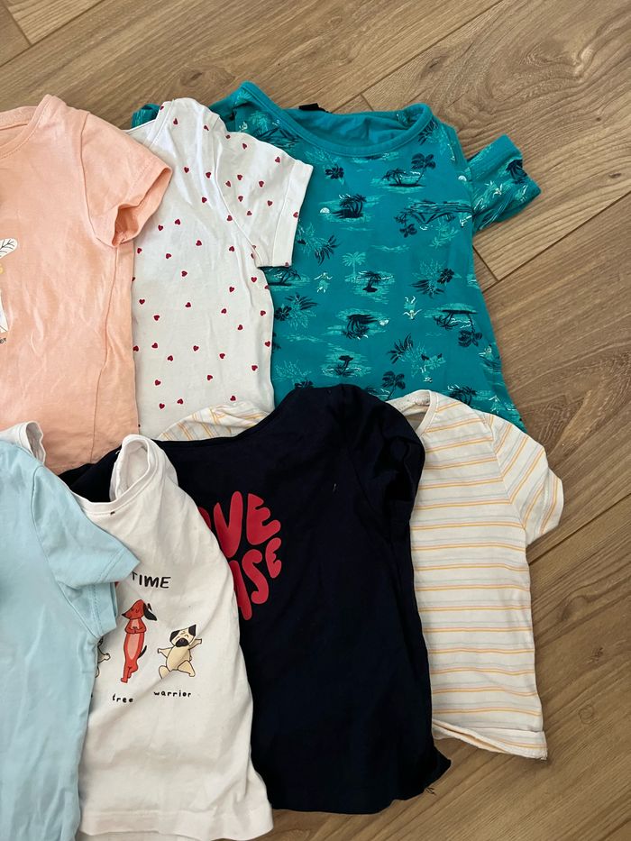 Lot 9 t-shirts 3 ans Kiabi - photo numéro 4