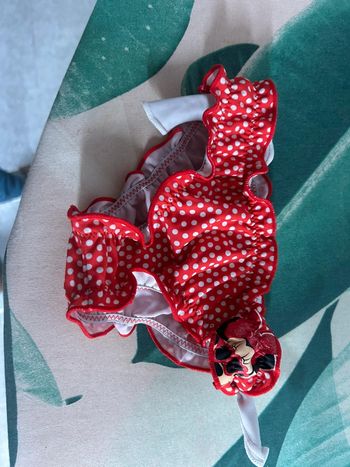 Maillot de bain Minnie Disney 12 mois rouge