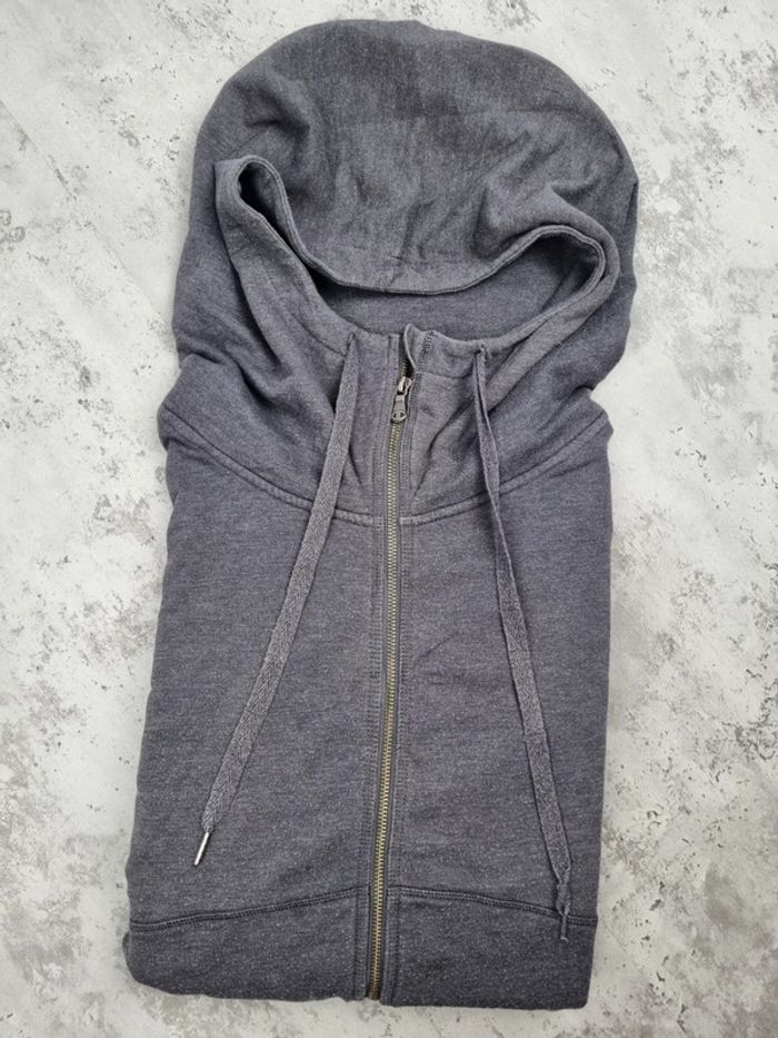 Gilet zippé à capuche Champion – Gris – Taille XL Femmes (mesures en photos) - photo numéro 2