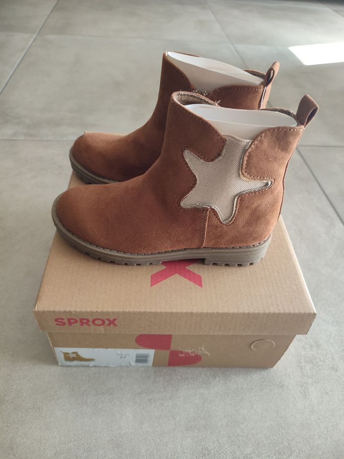 Bottines sprox neuves avec étiquette