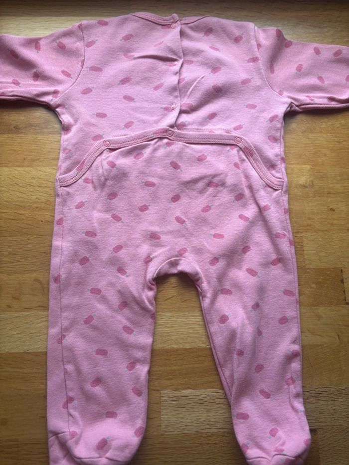 Pyjama coton Vertbaudet 6 mois fille - photo numéro 3