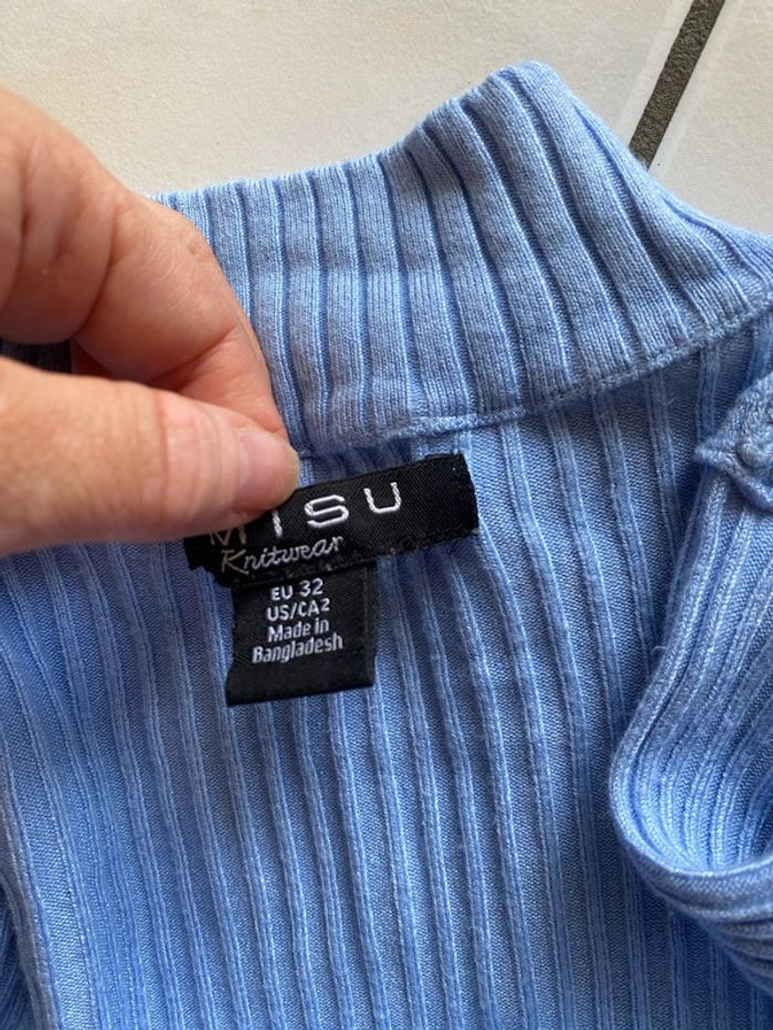 Robe bleue taille 34 - photo numéro 2