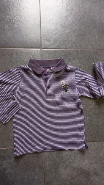 Polo à manches longues