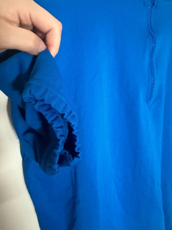 Jeantex - Maillot cyclisme bleu - photo numéro 3