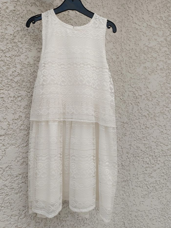 robe blanche 10 ans - photo numéro 3