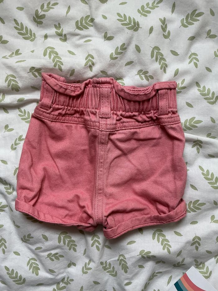 short en jean rose 3 mois kiabi - photo numéro 4