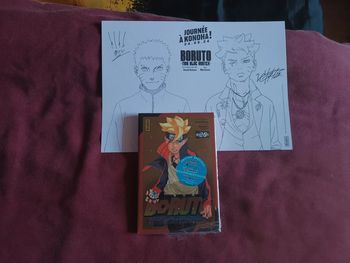 Manga boruto t20 édition spéciale tirage limité + goodies