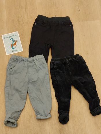 Lot pantalons 24 mois