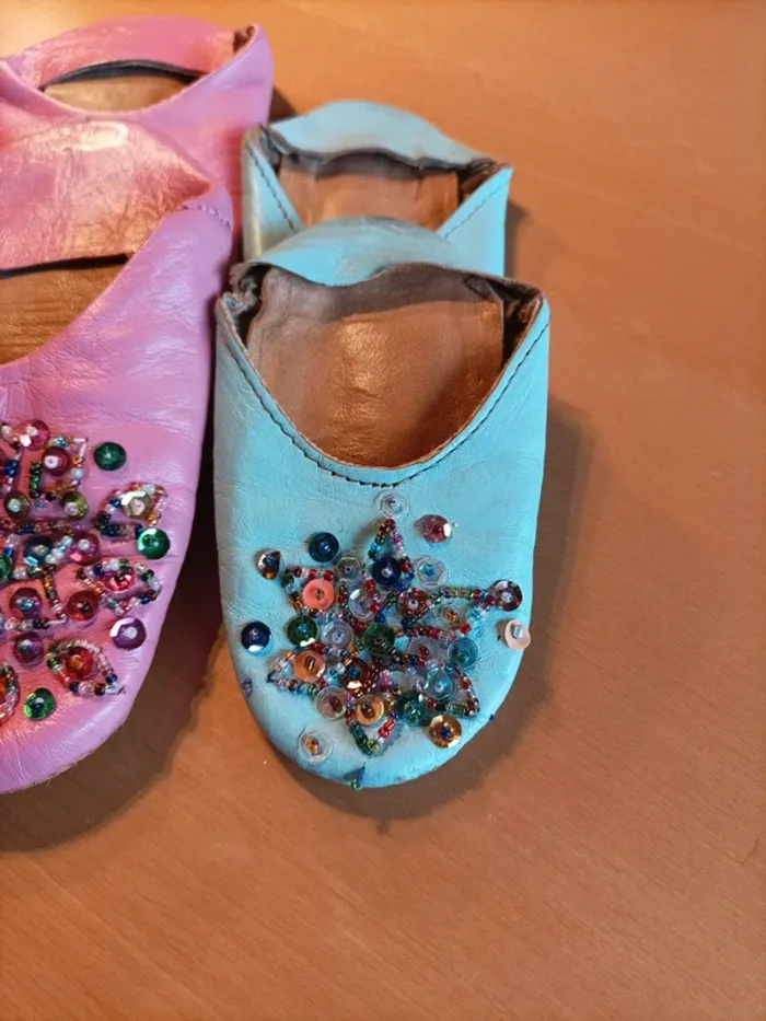 Lot de 2 paires de Babouches - photo numéro 4