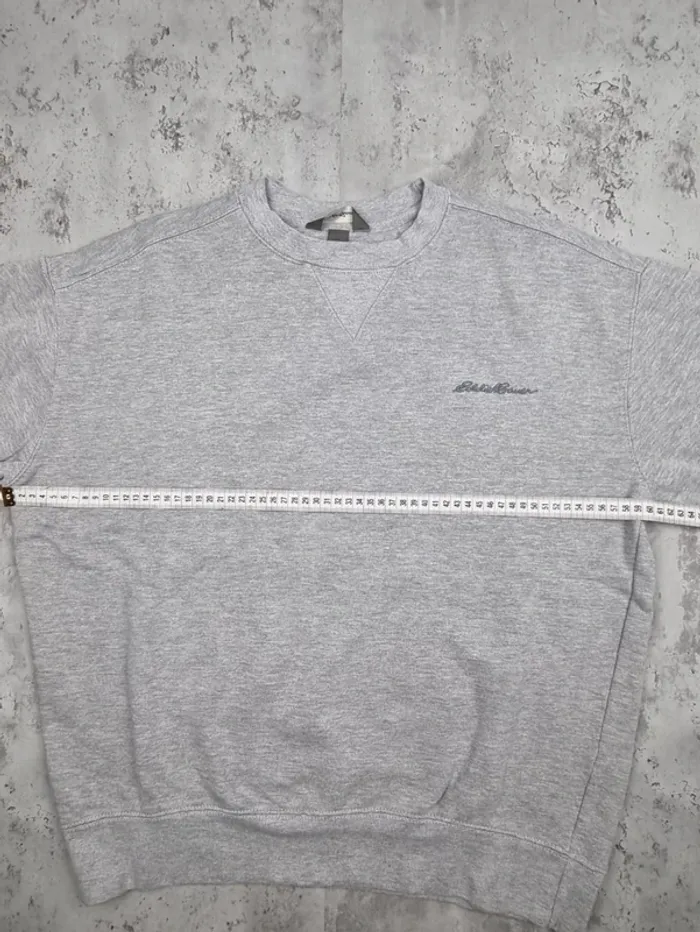 Sweat col rond Eddie Bauer gris – Taille M Homme - photo numéro 6