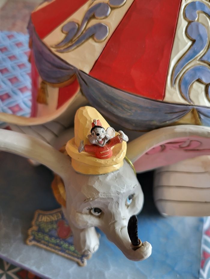 Figurine disney tradition dumbo chapiteau - photo numéro 5