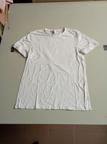 T-shirt manches courtes blanc Decathlon taille l